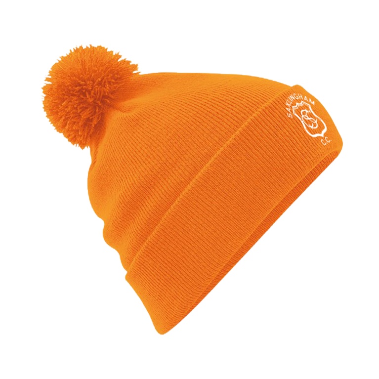 Original Pom Pom Beanie : Orange