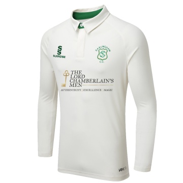 Ergo Long Sleeve Cricket Shirt Green
